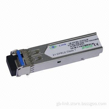 SFP BIDI DDM 622M 1,310/1,550nm 40km Transceiver with Single +3.3V Power Supply